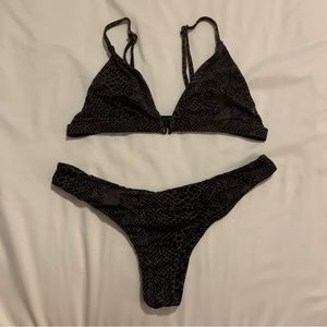 acacia snakeskin set
